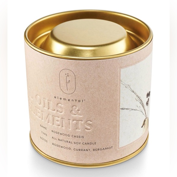 Illume Other - Elemental Rosewood Cassis Natural Soy Candle